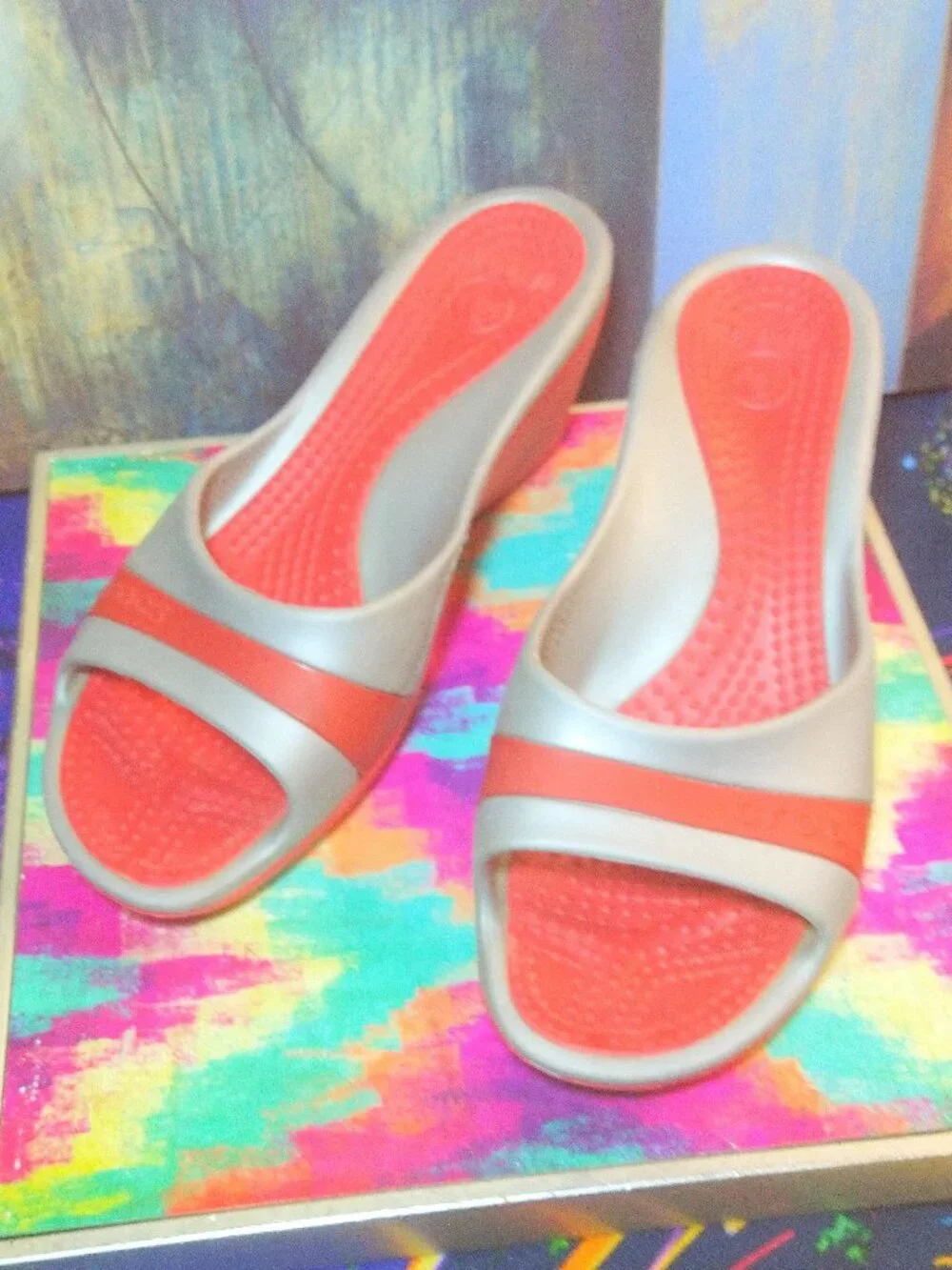 N/A crocs sandals